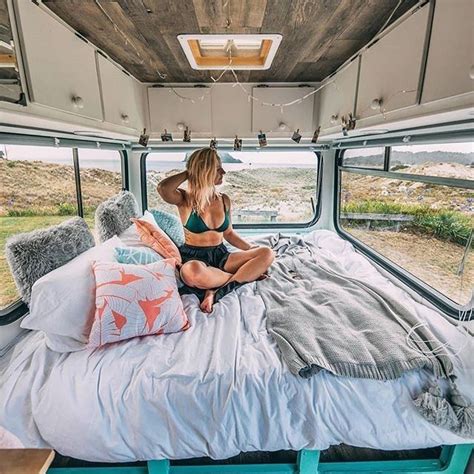 pin by jacques ferrieux on surfing girls van living van life rv living