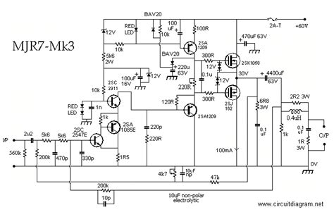 We are going to use 35. 5200 1943 Mosfet Amplifier Diagram By 60volt - Circuit Diagram Images