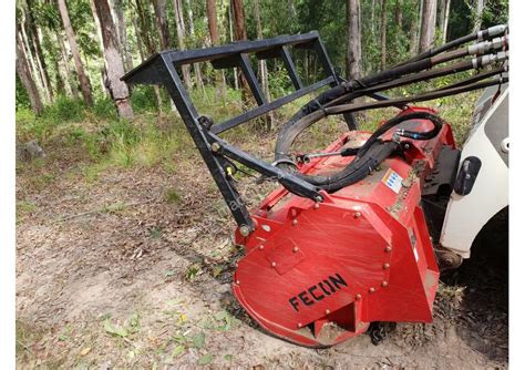 Used 2016 Fecon Fecon Forestry Mulcher Skid Steer Mulcher In Listed