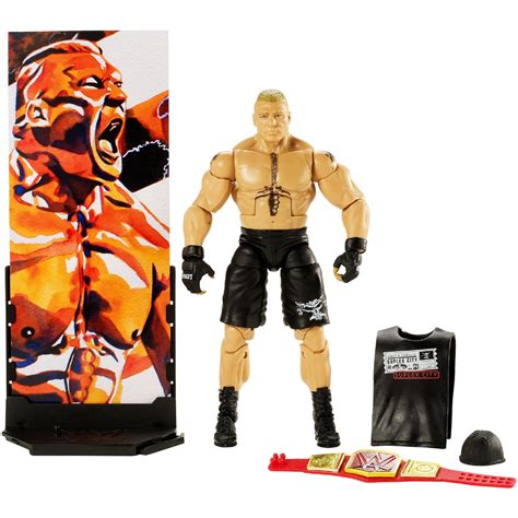 Wwe Elite Collection Series 55 Brock Lesnar Figure Walmart