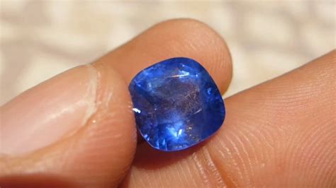 Blue Sapphire Unheated From Mogok Youtube