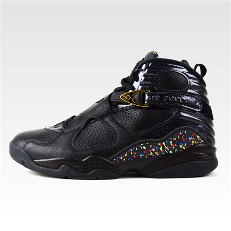 The air jordan 1 is the original outlaw sneaker. Nike Air Jordan VIII Retro Confetti black / metallic gold ...