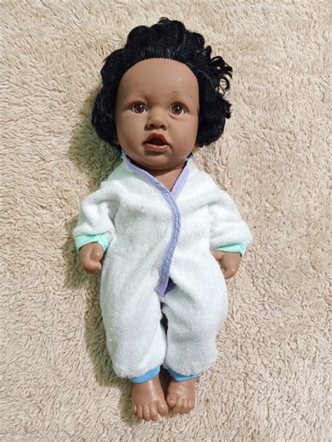 Realistic Curly Afro Baby Doll 12 Inches Hobbies And Toys Toys