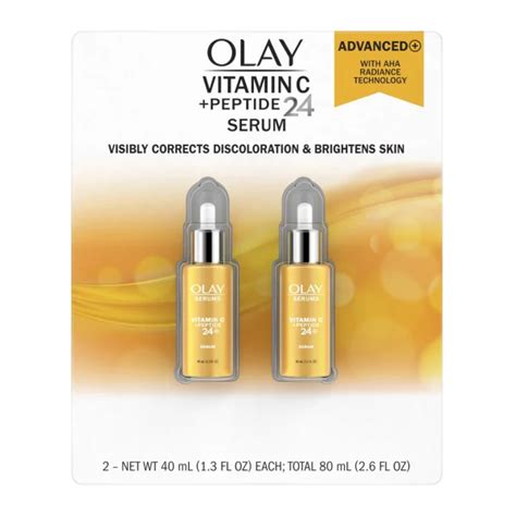 Olay Vitamin C Peptide 24 Serum 40 Ml 13 Fl Oz Each Total 80 Ml 26