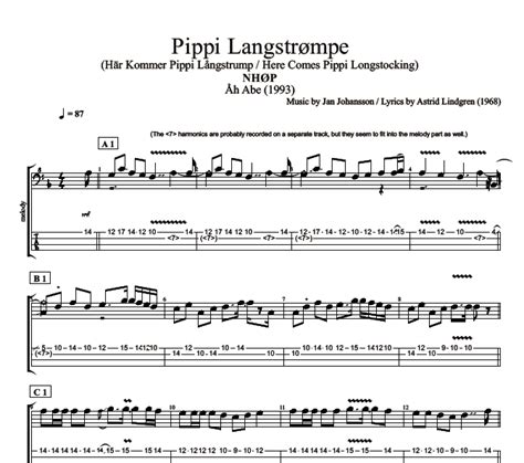 Tour with bullet for my valentine, and the title track from 2015's brainwashed is all the reason you'll. "Pippi Langstrømpe" · NHOP || Bass: Tabs + Sheet Music/Score — Play Like The Greats .com