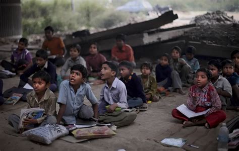 Photos This Man Educates Indias Poorest Children In A School Under A