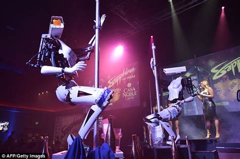 Cyborg Strippers That Debuted In Vegas Are Headed To Nyc Daily Mail