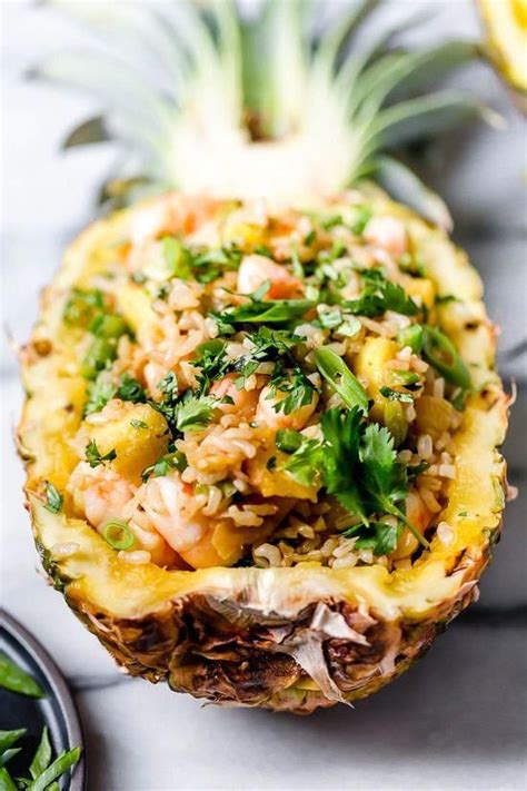 Pineapple Shrimp Fried Rice Has A Delicious Flavor Combination Of