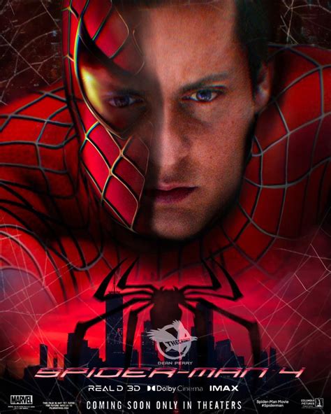Spider Man 4 Movie Poster Spiderman Marvel Movies Superhero