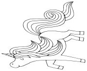 Coloriage une creme glace licorne kawaii - JeColorie.com