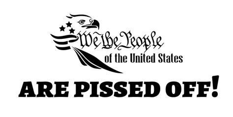 We The People Are Pissed Off Svg Etsy