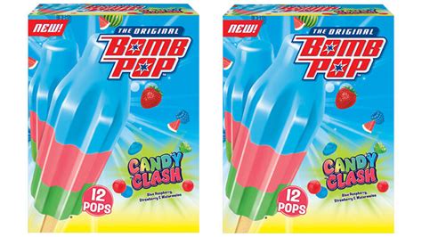 Bomb Pop Introduces New Candy Clash Ice Pops Chew Boom