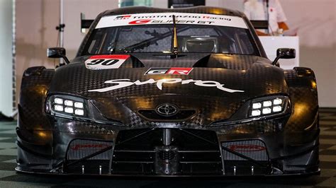 Toyota Unveils Carbon Fiber Bodied Gr Supra Race Car For Super Gt And Dtm