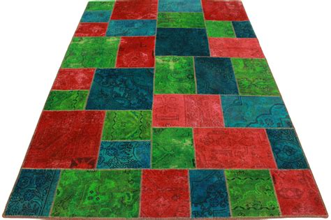 Sie sollten immer einen professionellen teppichreiniger anrufen, um einen blick darauf zu werfen und dann einige maßnahmen entsprechend zu ergreifen. Patchwork Teppich Grün Türkis in 240x170cm (1001-2552 ...