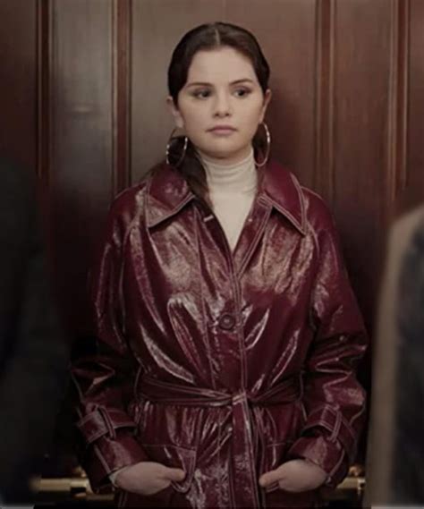 Mabel Leather Coat Only Murders In The Building Selena Gomez Coat