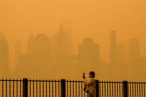 Orange Smog Could Blanket New York Again Thursday As Wildfires Rage On