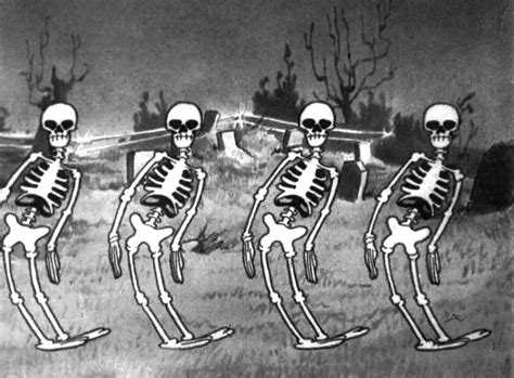 Skeleton Dance Disneyiwerks Disney Cartoons 1929 Skeleton Dance Spooky Scary Scary