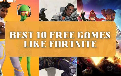 Best 10 Free Games Like Fortnite Online That You Should Play