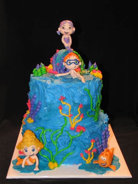 bubble guppie | Bubble guppies birthday cake, Bubble guppies cake, Bubble guppies birthday