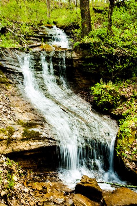 Hoosier National Forest Waterfall Martin County April 24 2015