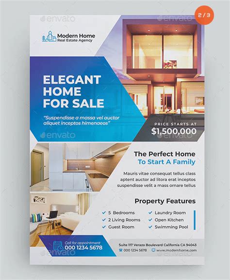 Real Estate Flyer Psd Template Ksioks