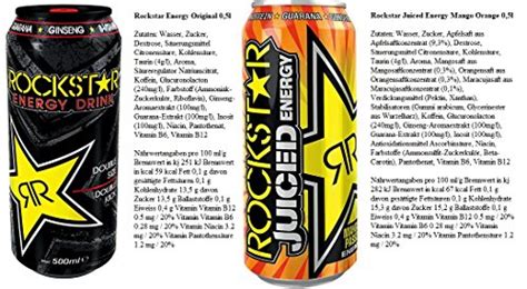 Rockstar Energy Drink Try Different Kinds Of 12 X 05l Cans Buy