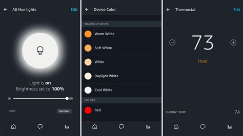 Amazons Alexa App Can Now Set Light Colors And Control Thermostats