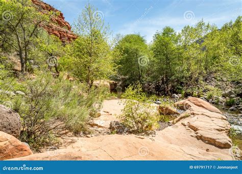 West Clear Creek Arizona Stock Image Image Of Hiking 69791717