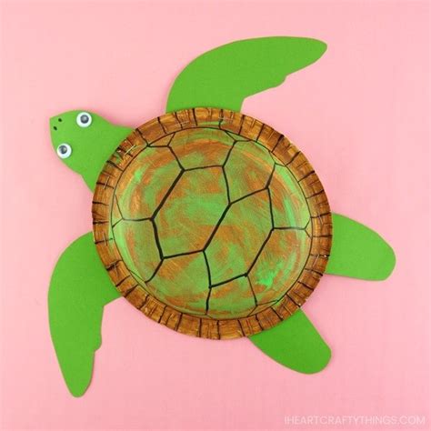 Sea Turtle Craft | Turtle crafts, Sea turtle craft, Turtle
