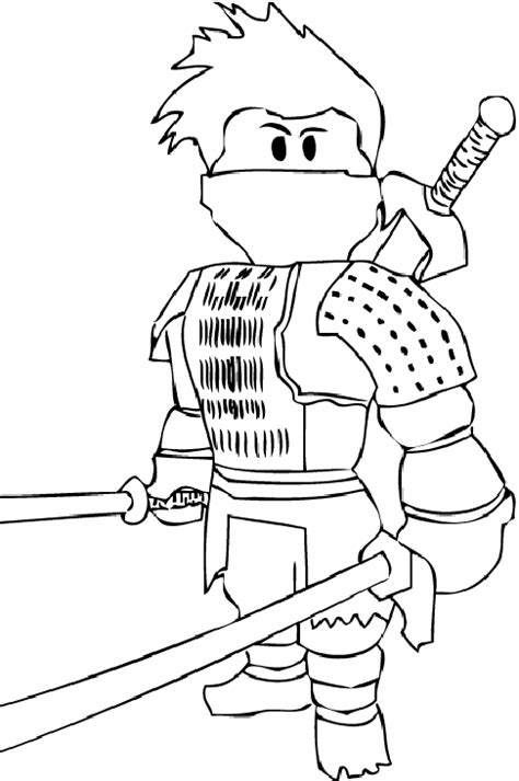 Roblox Coloring Pages - Coloring Home