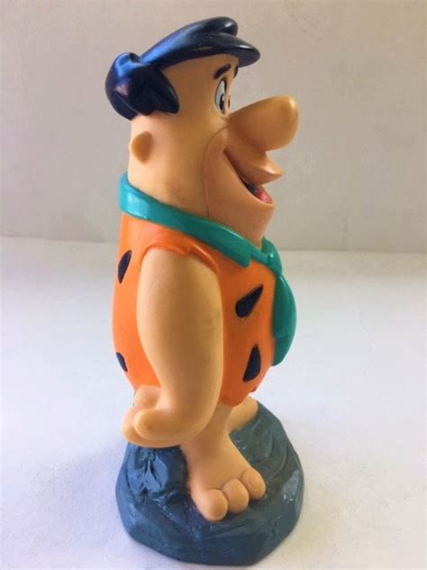 Vintage 1994 Fred Flintstone Plastic Toy Figure Hanna Etsy