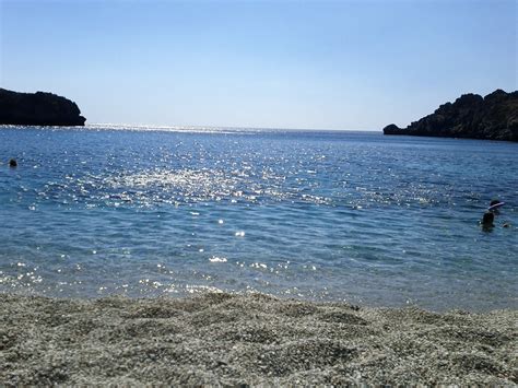 Crystal Clear Waters At Schoinaria Beach Rethymno Crete