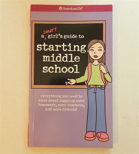 American Girl Book A Smart Girls Guide To Starting Middle School Bts