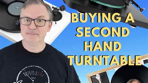 Buyers Guide Buying A Second Hand Turntable Turntable Two Hands