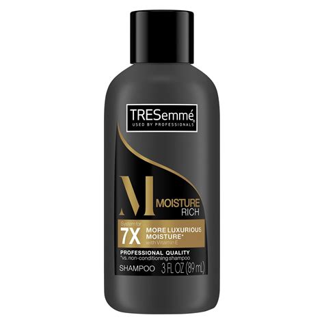 TRESemme Shampoo Luxurious Moisture 3 Oz Walmart Com Walmart Com