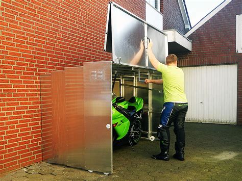 Retractable Motorcycle Shed Motorcycle Garage Motorcycle Storage