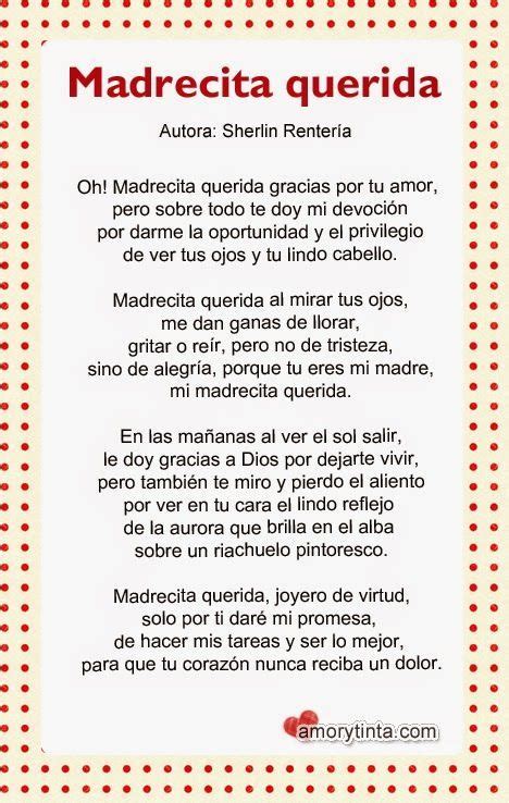 Bonitas Poesías Y Poemas Para El Día De La Madre Spanish Mothers Day