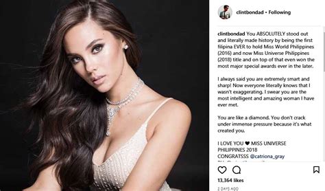 Clint's stunning girlfriend is a fan favorite, especially after videos of her. NextFactorPh: CATRIONA GRAY'S BOYFRIEND