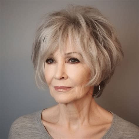 30 Flattering Short Hairstyles For Women Over 70 With Fine Hair Short