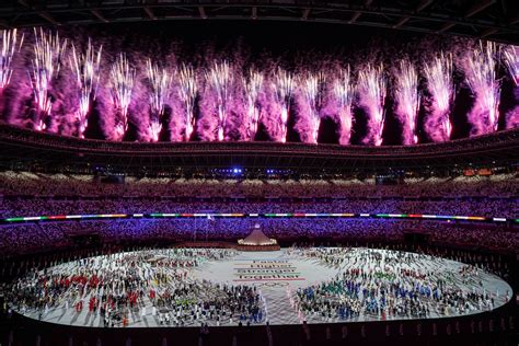 Photos From The Tokyo Olympics Opening Ceremonies The Washington Post