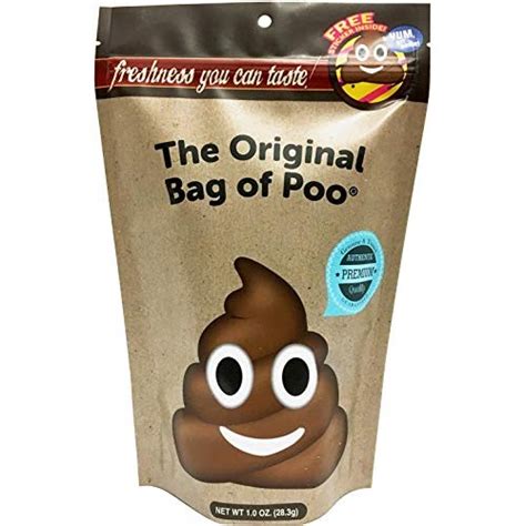 Candy And Chocolate The Original Bag Of Poo Poop Emoji