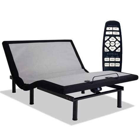 Alwyn Home Bertrand Massaging Zero Gravity Adjustable Bed With Wireless