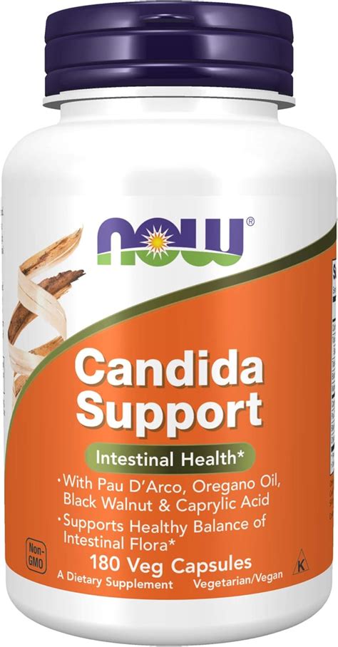 now candida support 180 veg capsules au health household and personal care