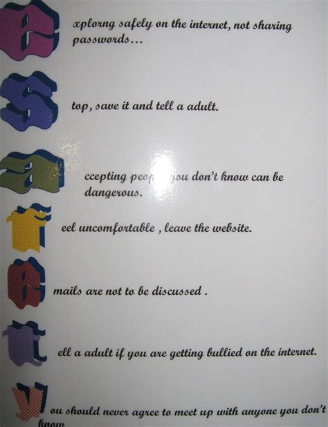 Safety Poems
