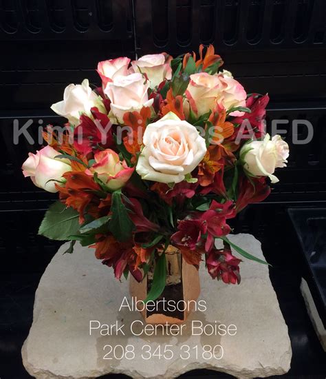 We did not find results for: Roses and alstroemeria gathered in a Debi Lilly copper ...