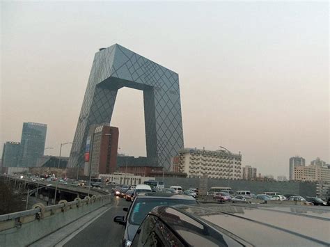 Beijings Spectacular Cctv Building Is Finally Finished Business Insider