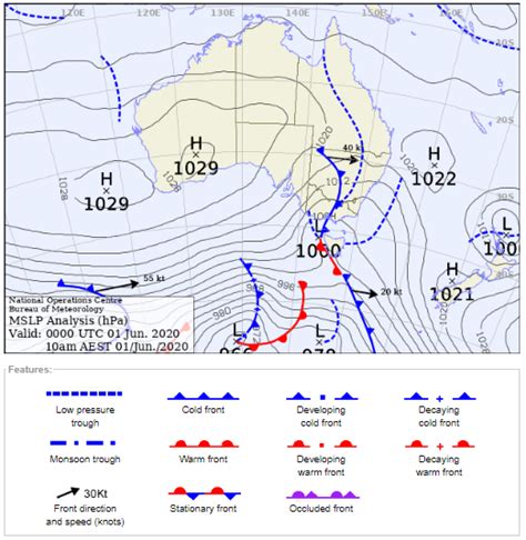 The Art Of The Chart How To Read A Weather Map Social Media Blog