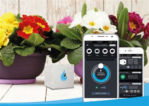 Aquafons Smartphone Controlled Wireless Plant Watering System Video