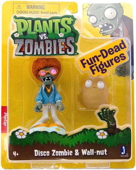 Plants Vs Zombies Fun Dead Figures Disco Zombie Wallnut 3 Figure 2