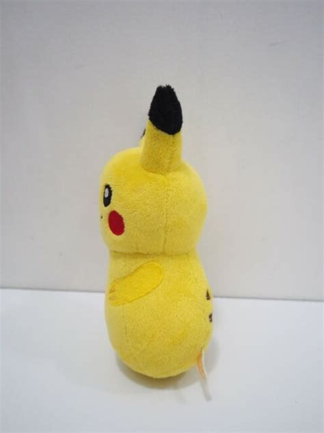 Pikachu Pokemon Center 2004 Pin Bowling Plush 8 Stuffed Toy Doll Japan